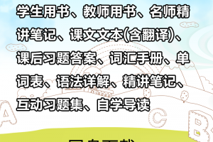 【新概念全四册】新概念英语电子版教材大全(笔记+自学导读+习题+课本等)全四册