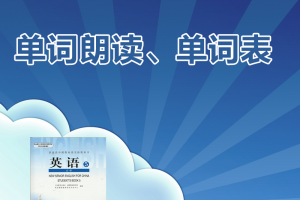 【人教必修五】04/07旧版人教版高中英语必修五单词表word+单词朗读mp3下载