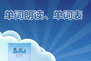 【人教必修四】高中英语人教版必修四单词表word+单词朗读mp3下载