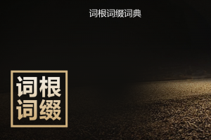 词根词缀词典DOC下载